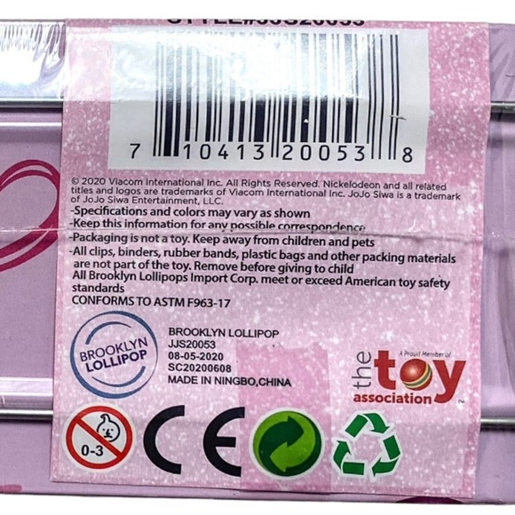 New Factory Sealed JoJo Siwa Be Your Own Star Tin Activity Set, Ages 3+ - Picture 10 of 10